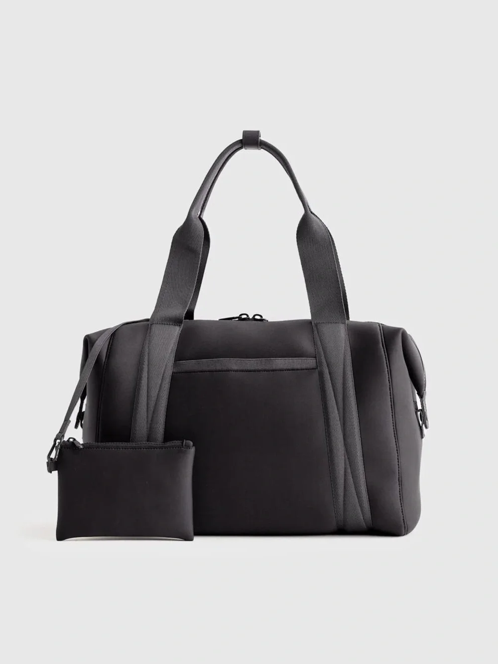Quince All-Day Neoprene Duffle Bag in Black  BRAND NEW WITH TAGS AND DUST COVER